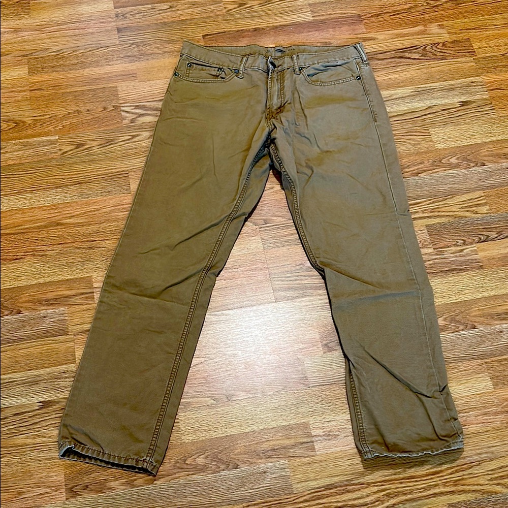 Old Navy Brown Chinos Slim Fit